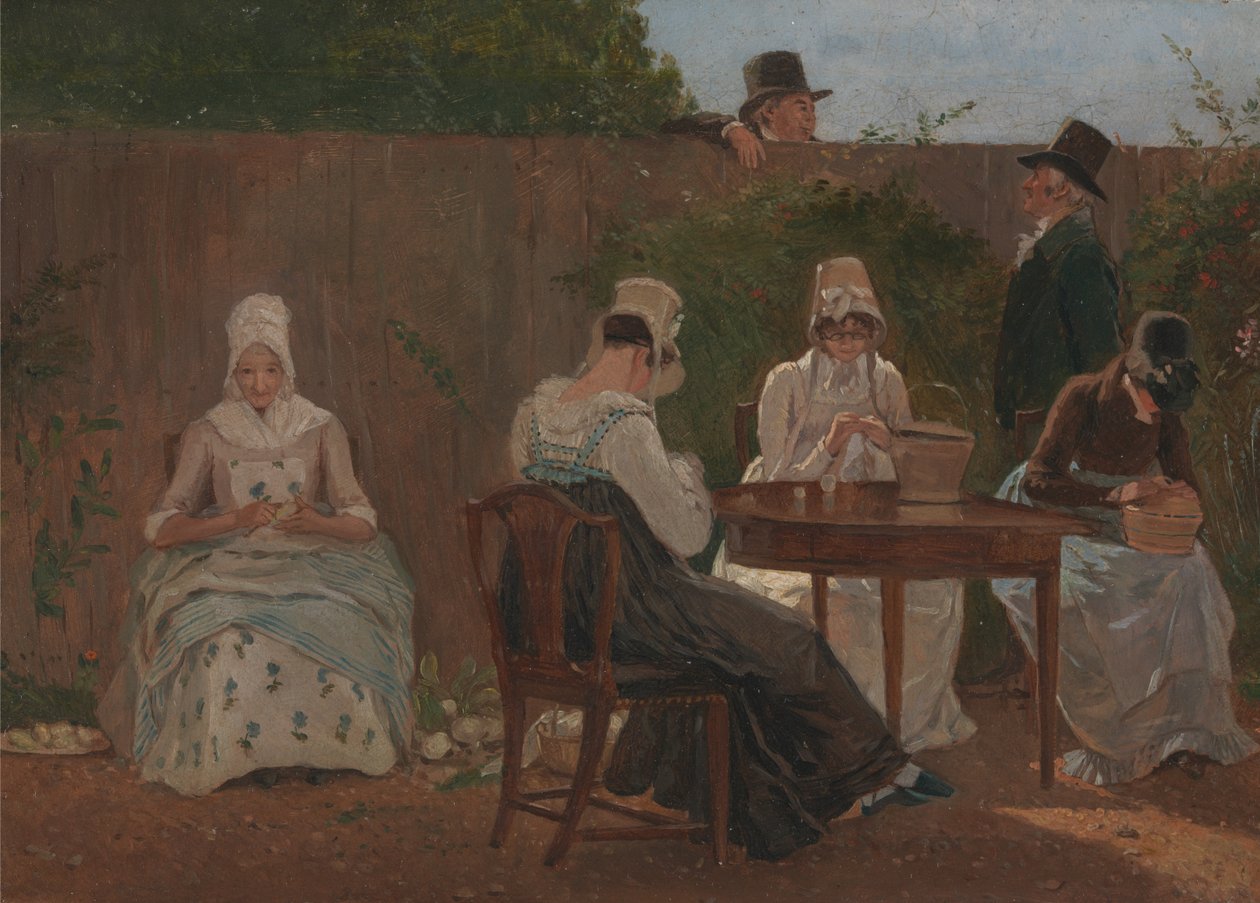 La famiglia Chalon a Londra da Jacques Laurent Agasse