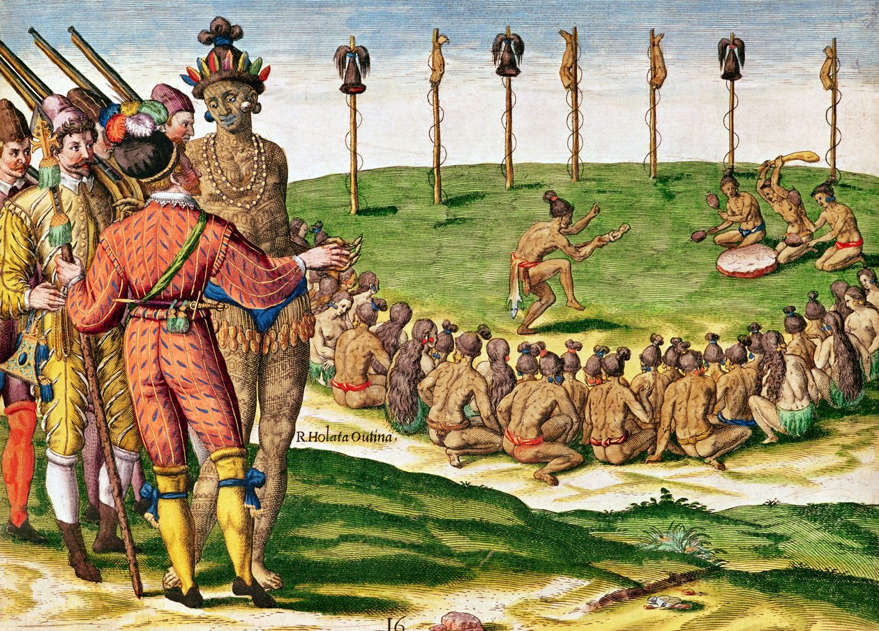 Cerimonia della vittoria indiana, da 