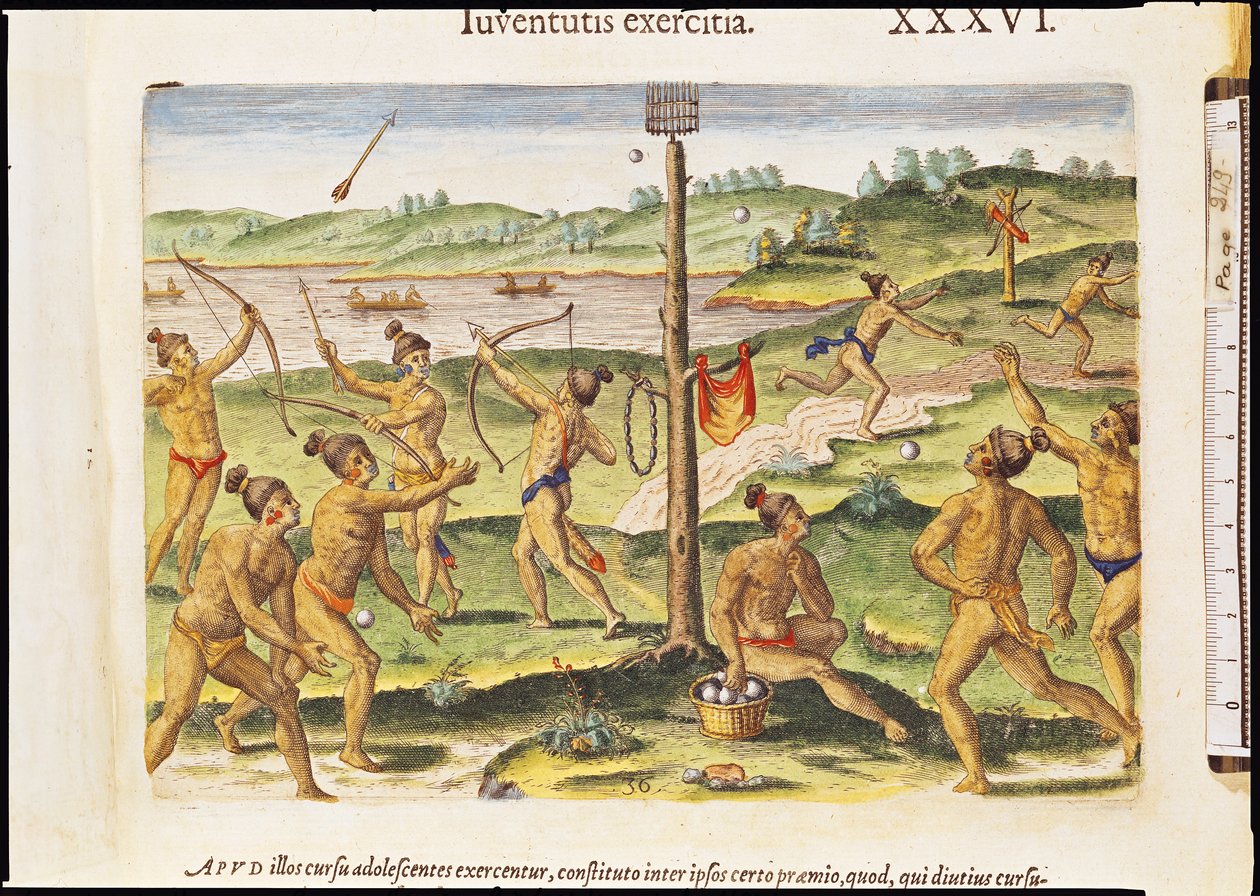 Indiani che si Addestrano per la Guerra, da 