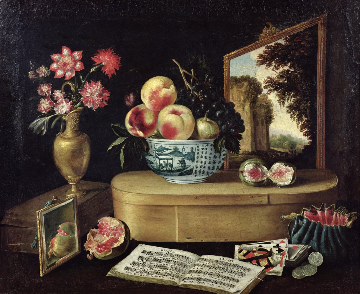 I cinque sensi, 1638 da Jacques Linard