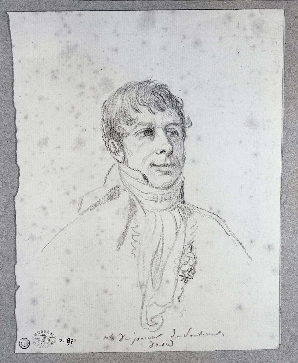 Conte François Arnail de Jaucourt (1757-1852) da Jacques Louis David