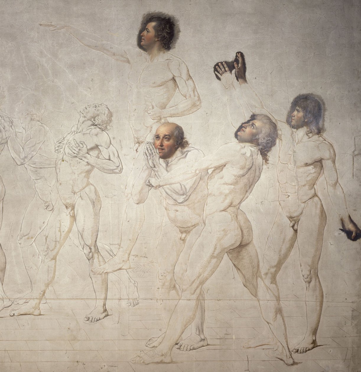 Il giuramento della Pallacorda da Jacques Louis David