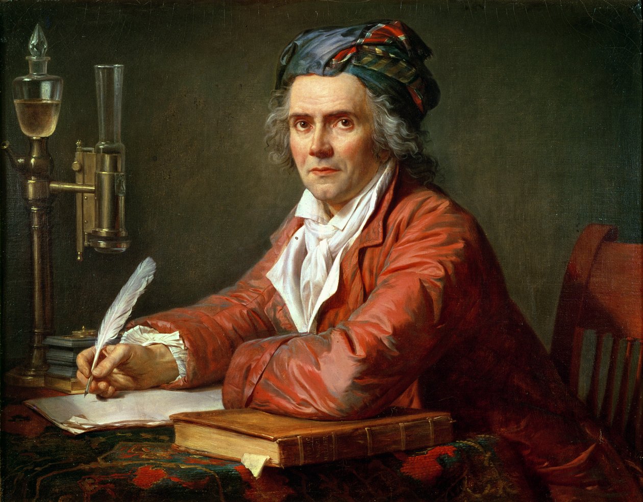Ritratto di Alphonse Leroy, 1783 da Jacques Louis David
