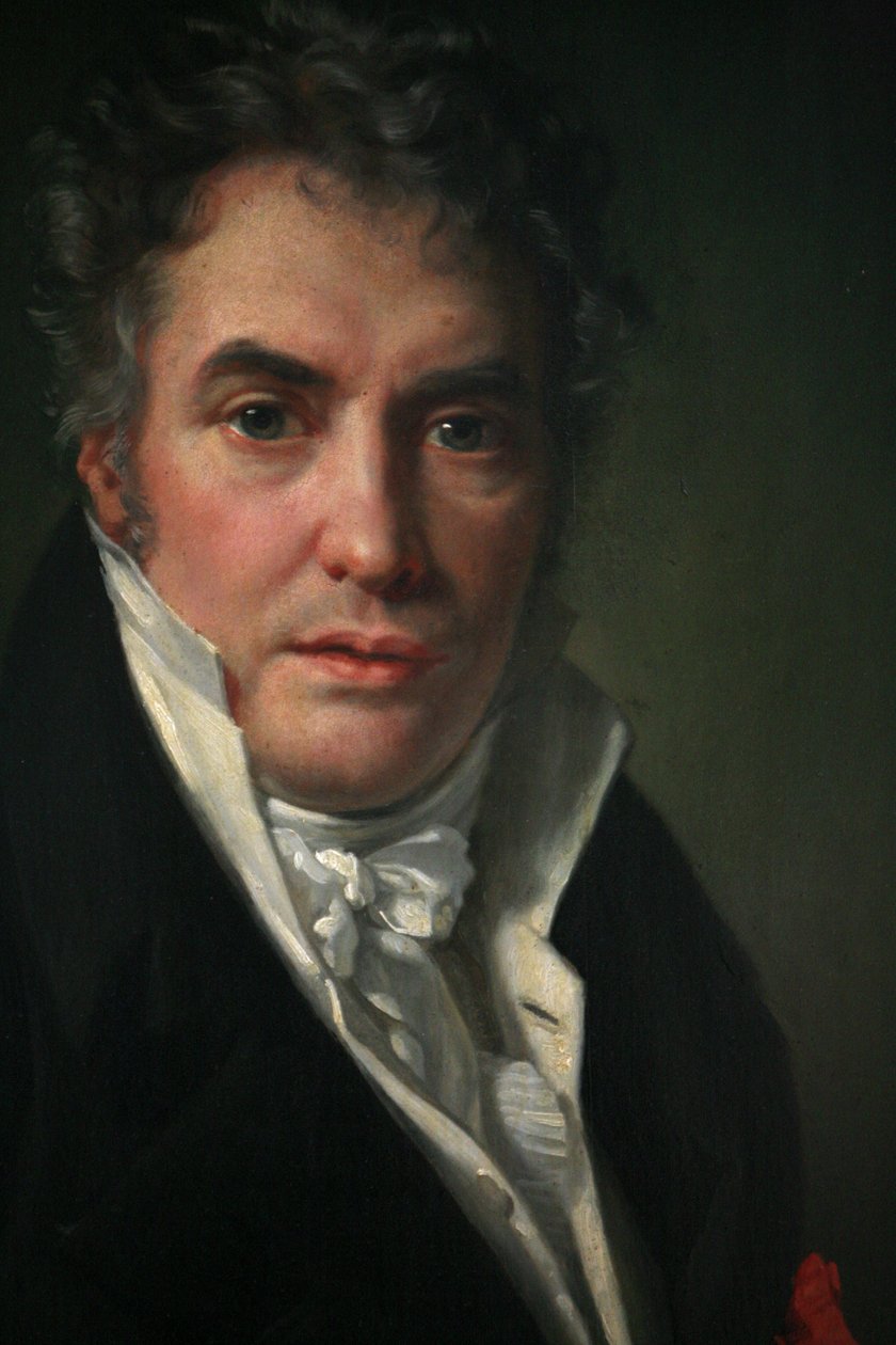 Ritratto di Louis David da Jacques Louis David
