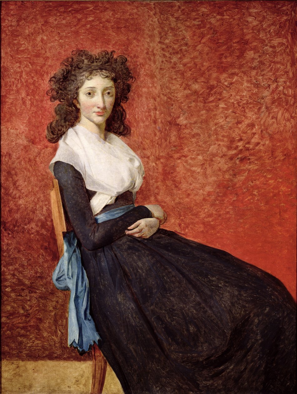 Ritratto di Madame Charles-Louis Trudaine (1769-1802) c.1791-92 da Jacques Louis David
