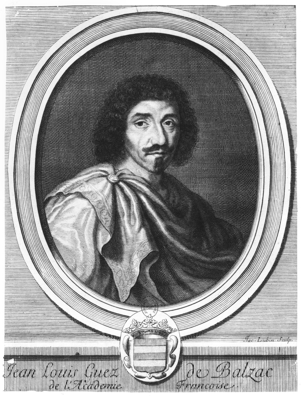 Jean Louis Guez de Balzac (1597-1654) da Jacques Lubin
