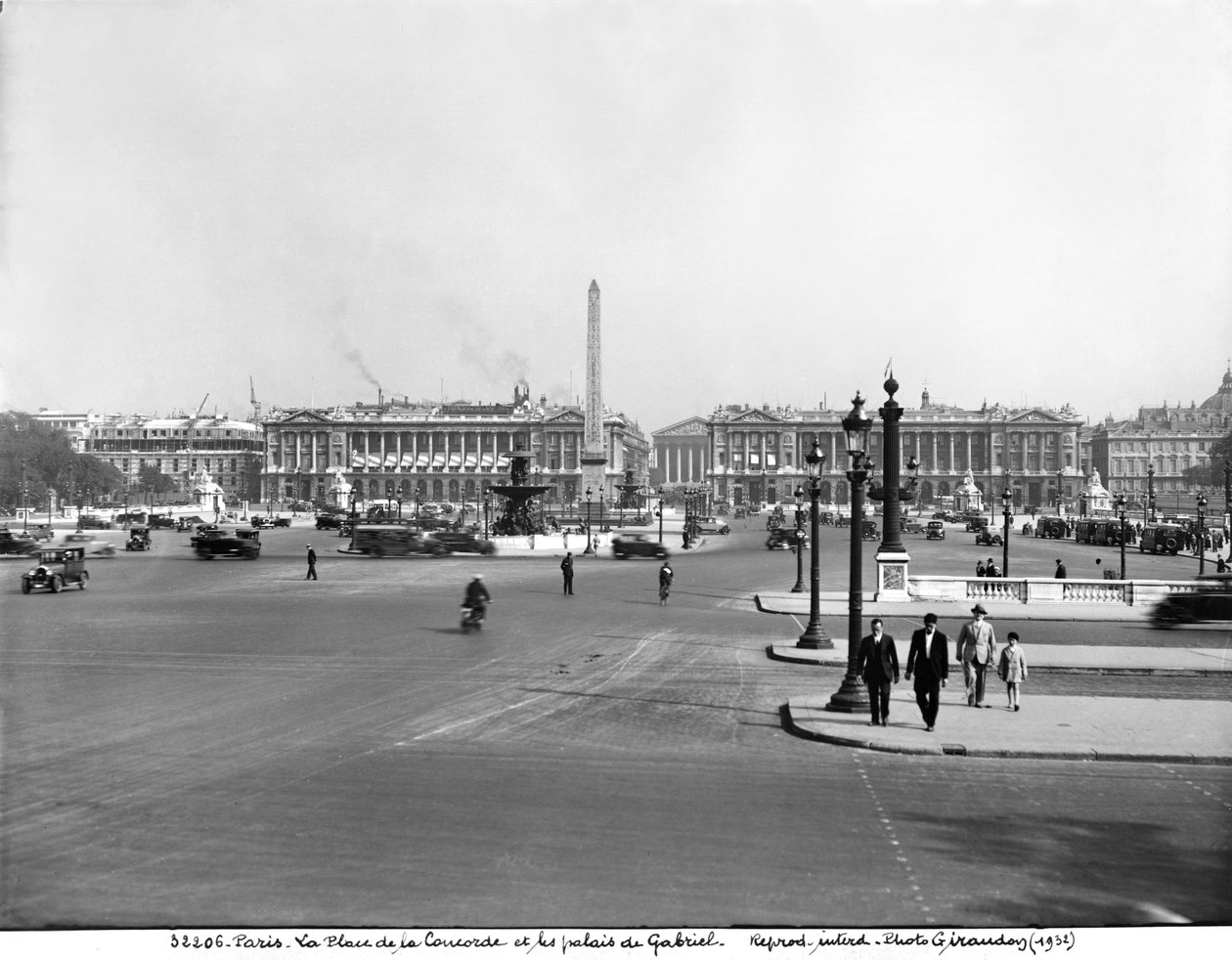 Place de la Concorde, progettata nel 1757 da Jacques Ange Gabriel