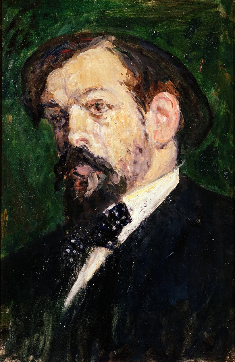 Ritratto di Claude Debussy (1862-1918) da Jacques Emile Blanche