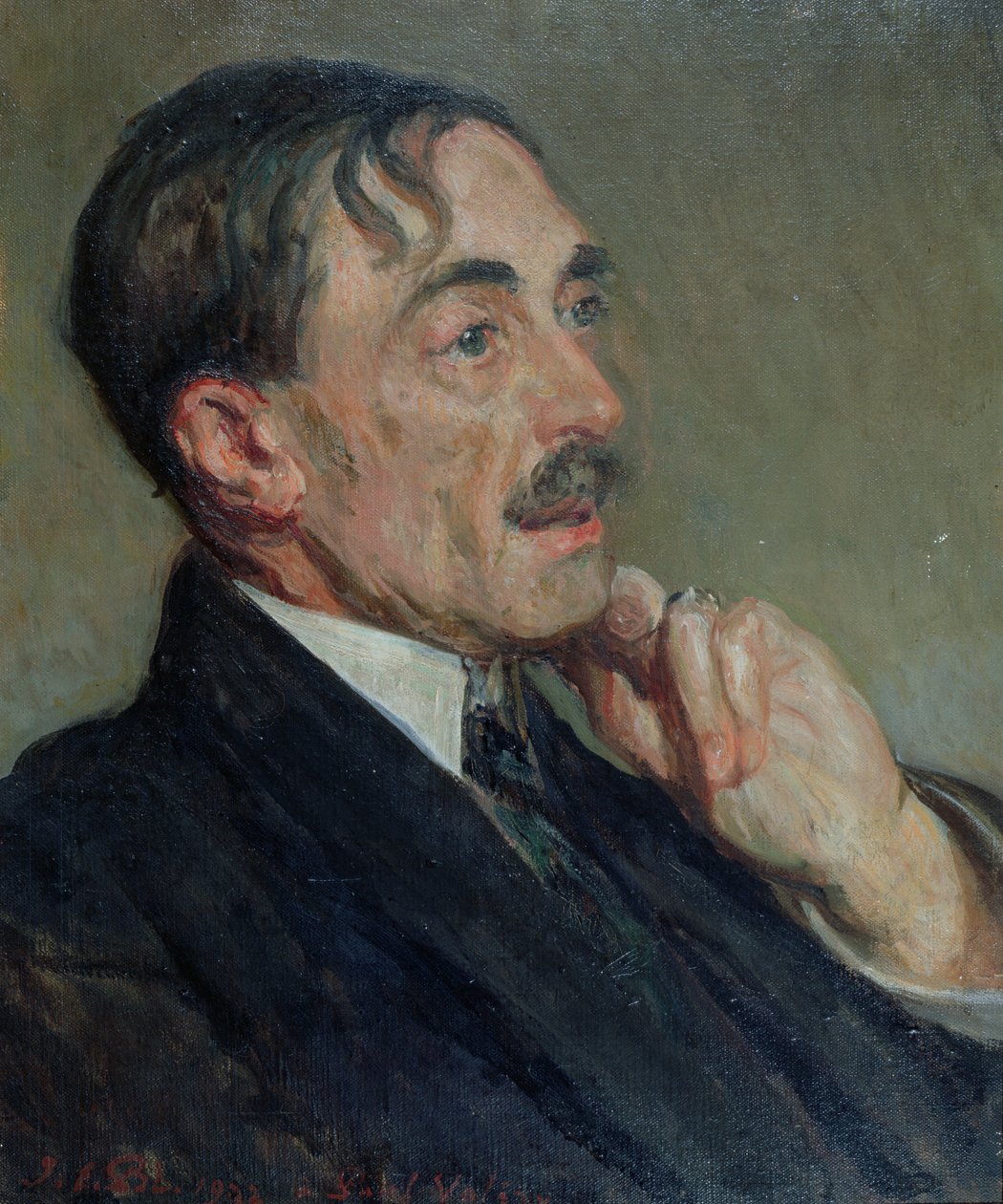 Ritratto di Paul Valery, 1923 da Jacques Emile Blanche