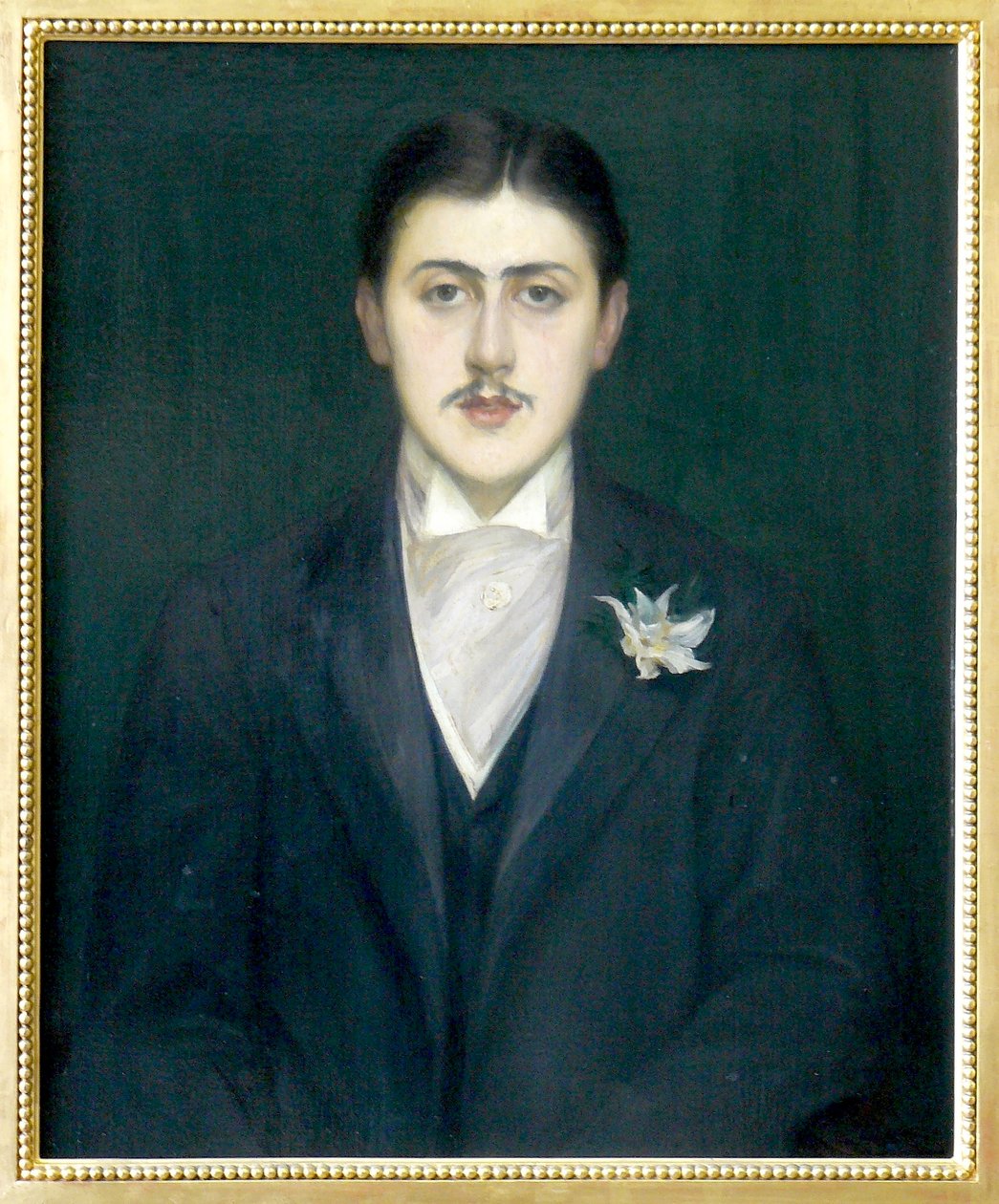 Ritratto di Marcel Proust da Jacques-Emile Blanche
