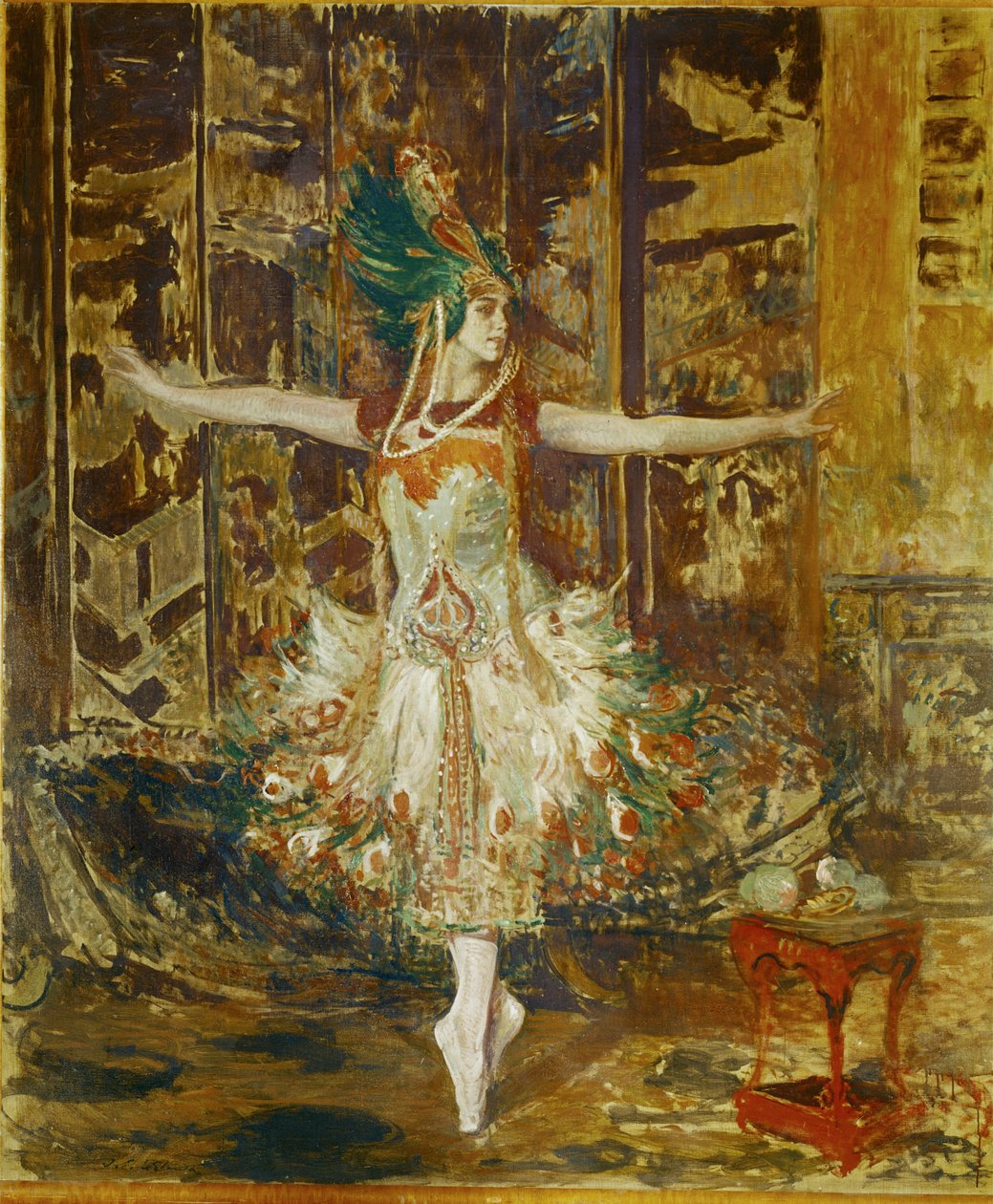 Tamara Karsavina danza nel balletto L