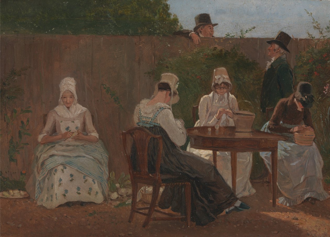 La famiglia Chalon a Londra da Jacques-Laurent Agasse