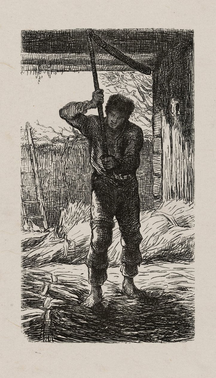 Trebbiatore da Jacques Adrien Lavieille