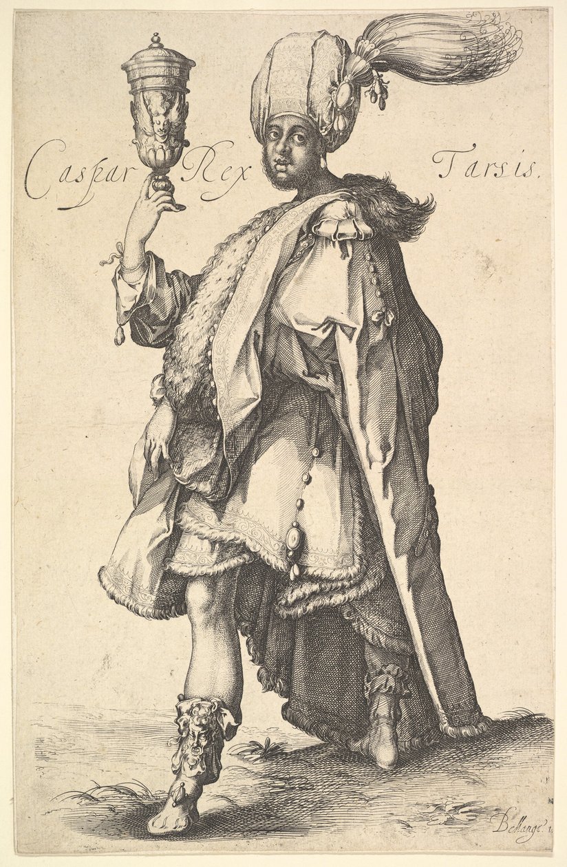 Gaspare, dopo una serie dei tre magi di Jacques Bellange da Jacques Bellange