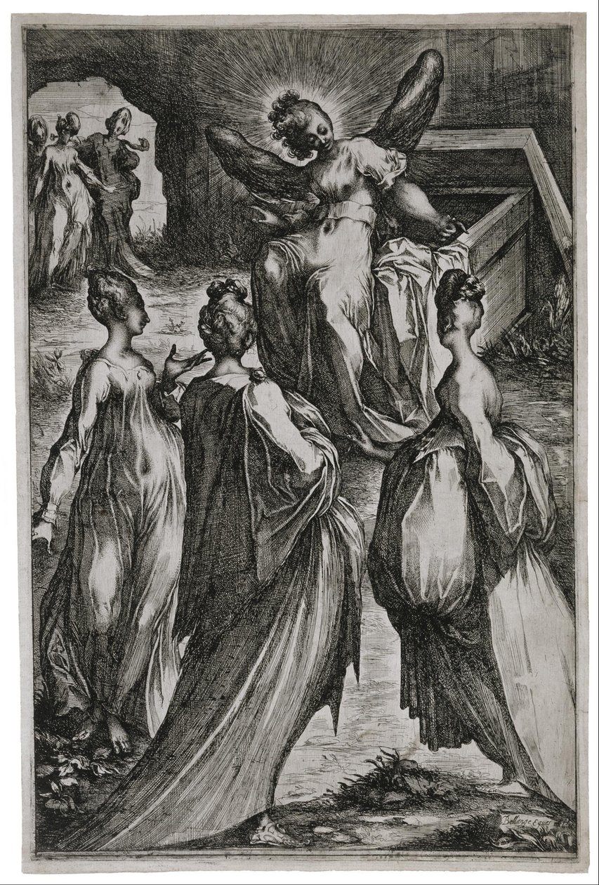 Le sante donne al Sepolcro da Jacques Bellange