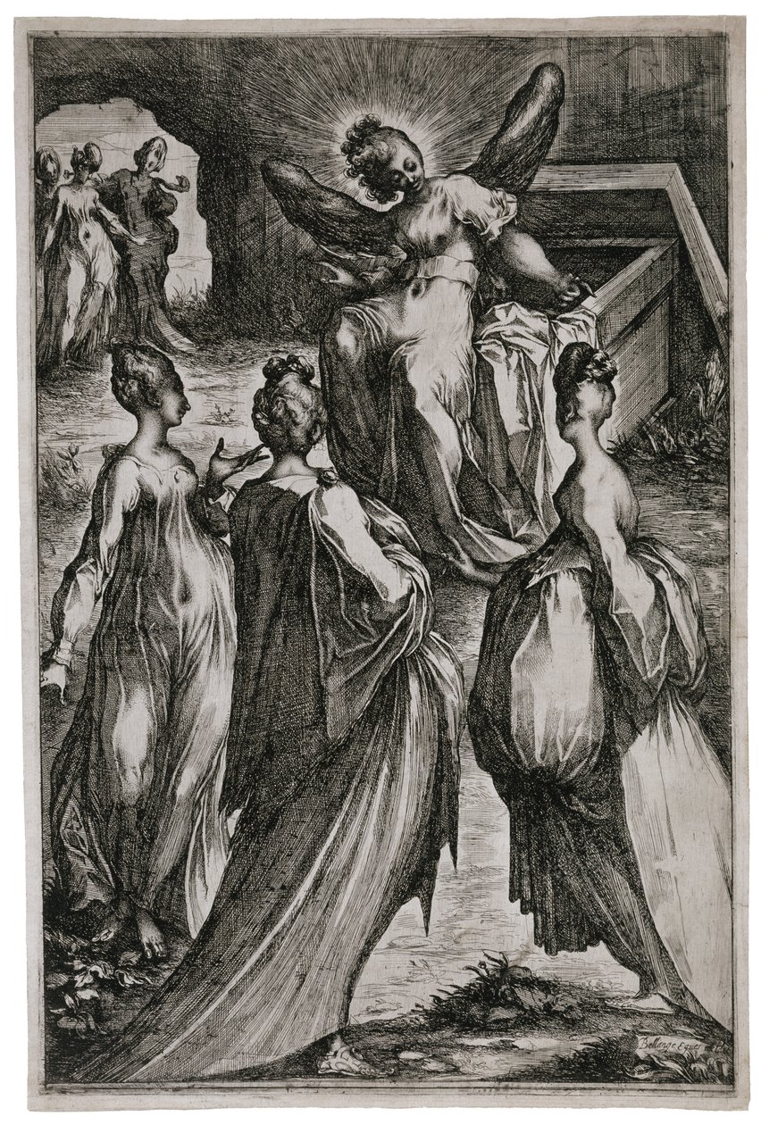 Le sante donne al sepolcro da Jacques Bellange