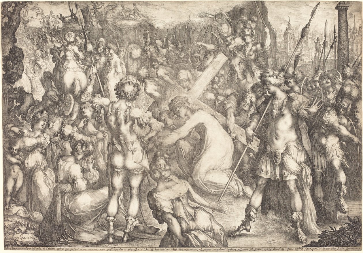 La strada per il Calvario da Jacques Bellange
