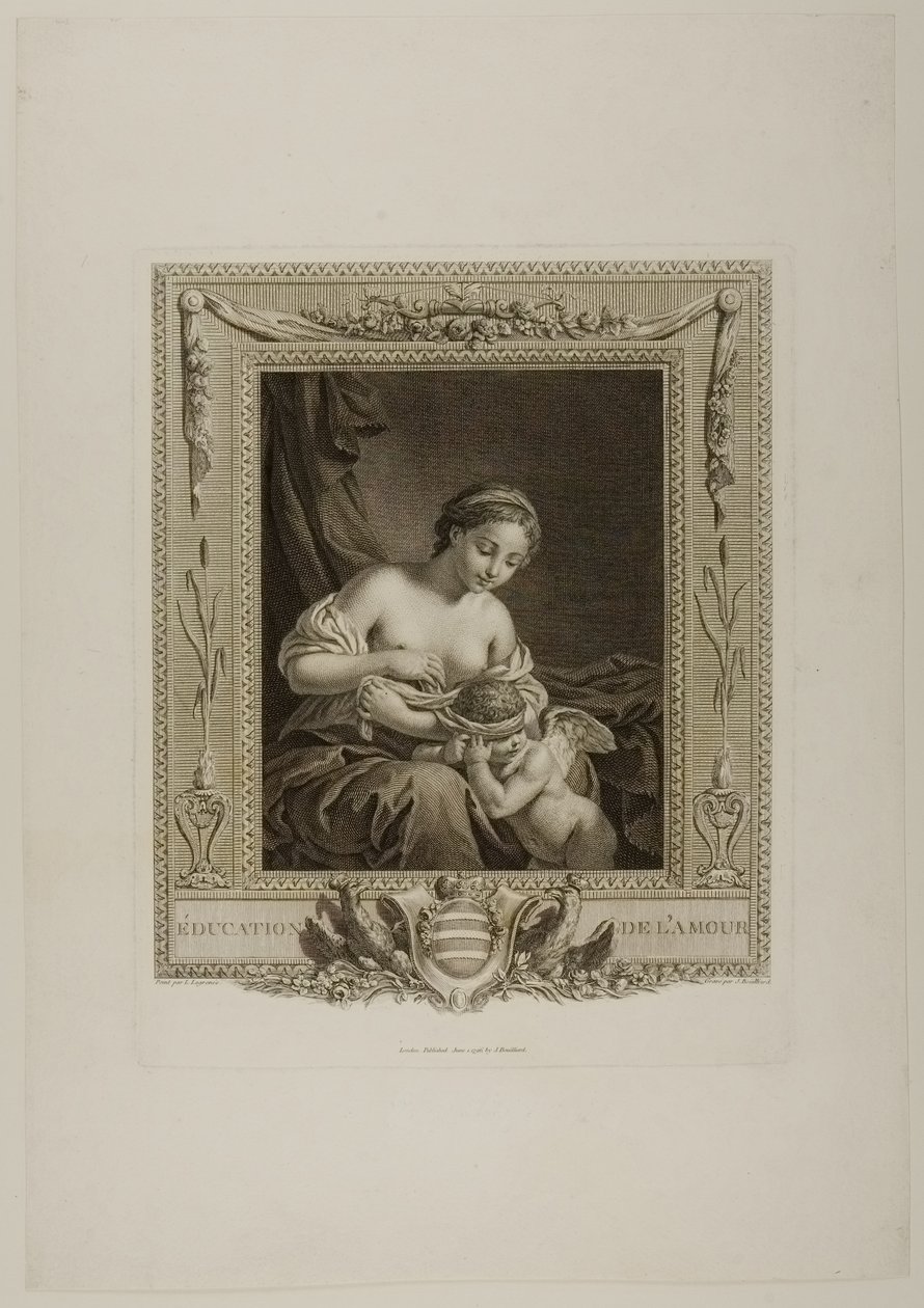 Educazione di Cupido da Jacques Bouillard
