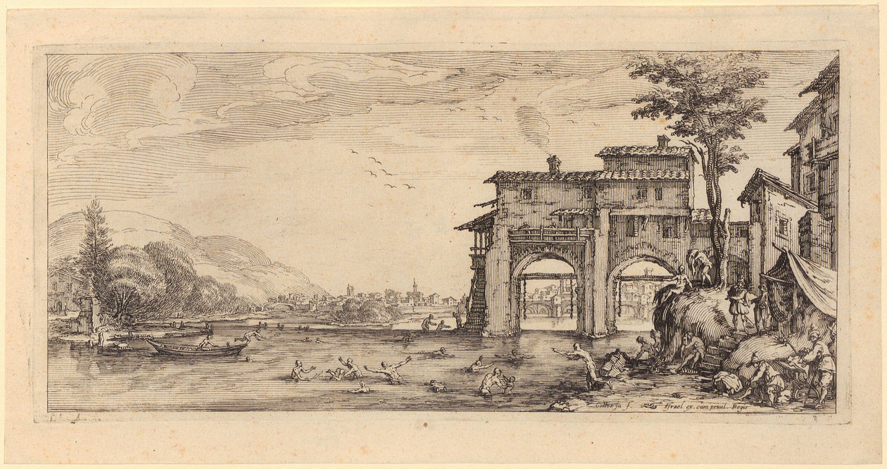 Strage degli innocenti a Betlemme [Tavola 1] da Jacques Callot