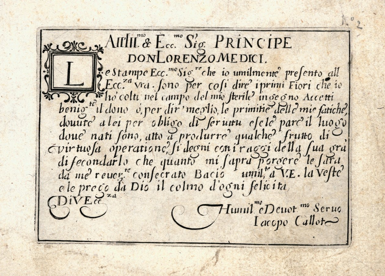 Capricci di varie figure da Jacques Callot