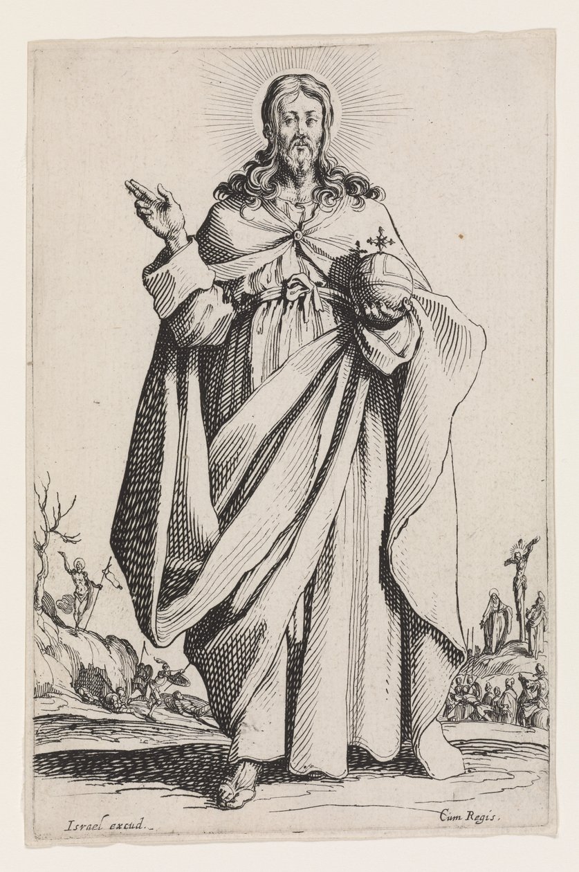 Cristo da Les Grands Apôtres, 1631 da Jacques Callot