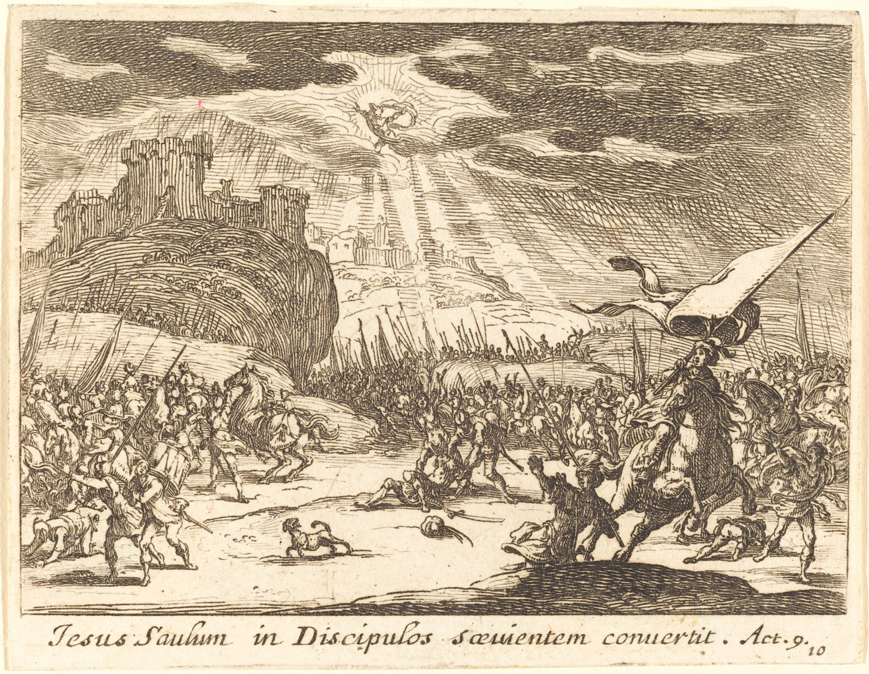 Conversione di Paolo da Jacques Callot