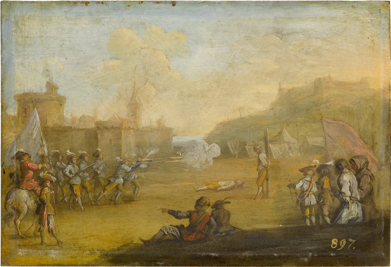 La fucilazione da Jacques Callot