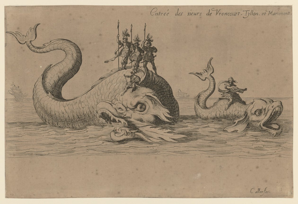 Insediamento di Monsieur de Vroncourt, Tyllon e Marimont da Jacques Callot