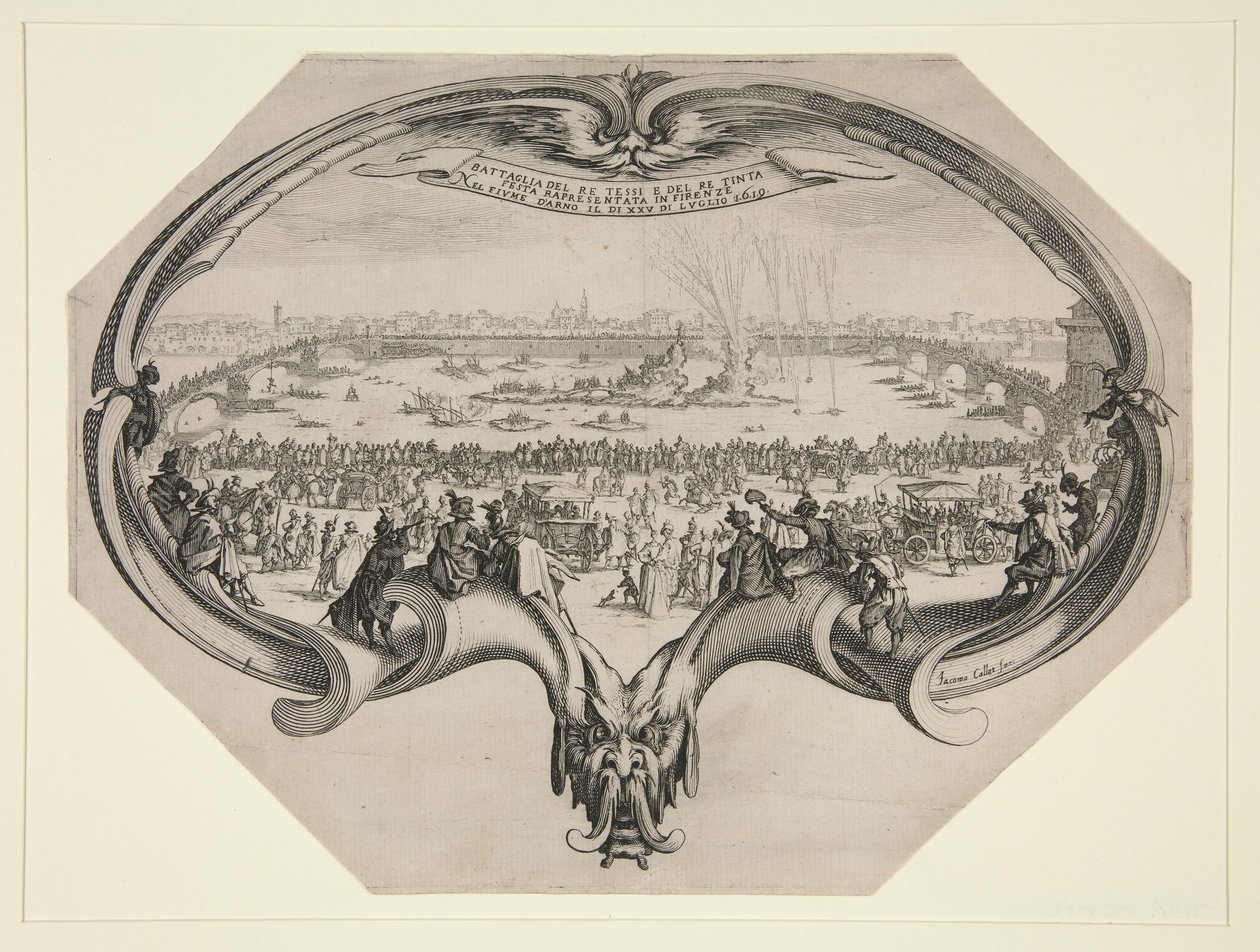 Festival dei tintori e tessitori di Firenze, 25 luglio 1619 sull