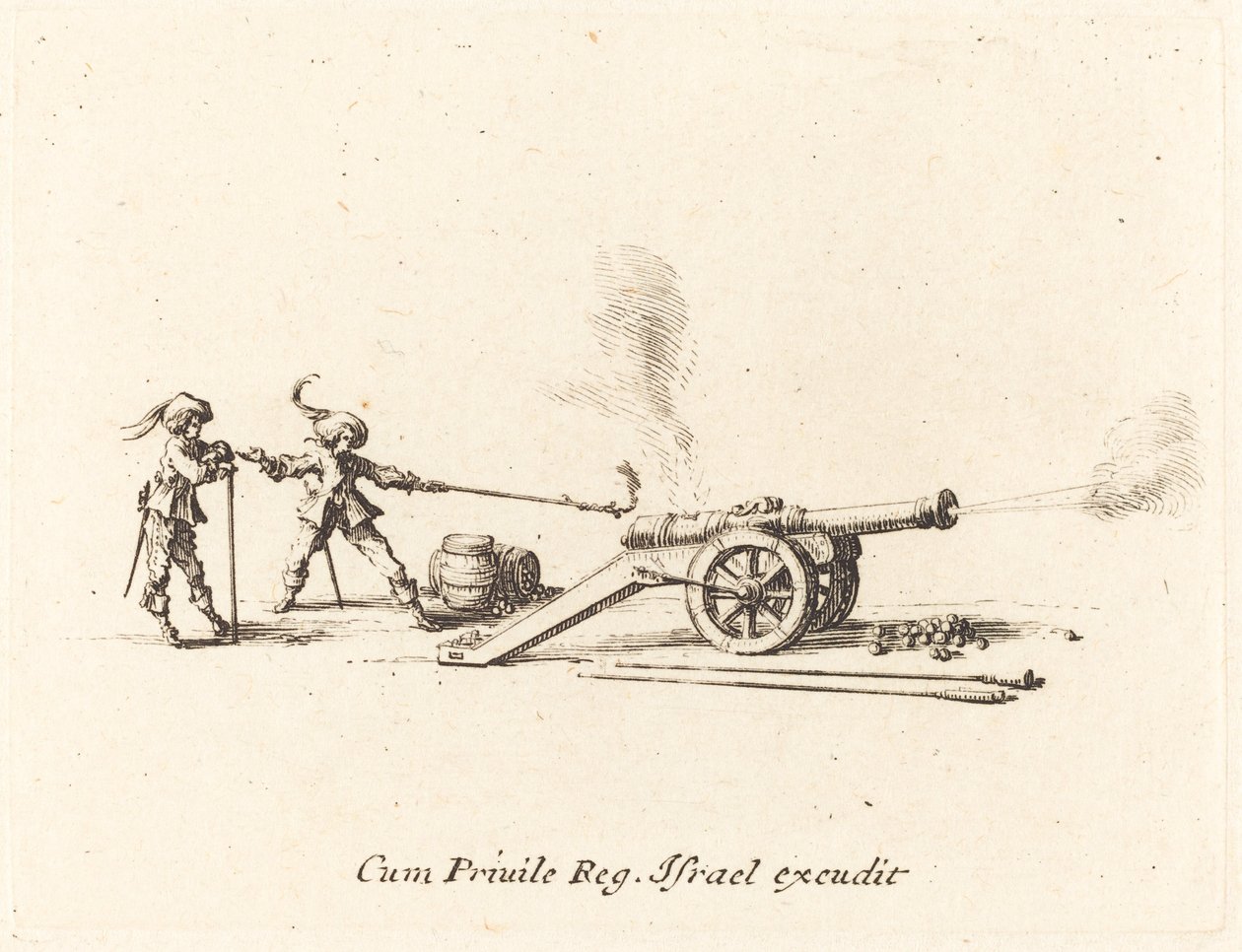 Sparare il cannone da Jacques Callot