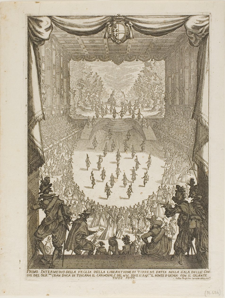 Primo Intermezzo della Veglia della "Liberazione di Tirreno e Arnea" da Jacques Callot