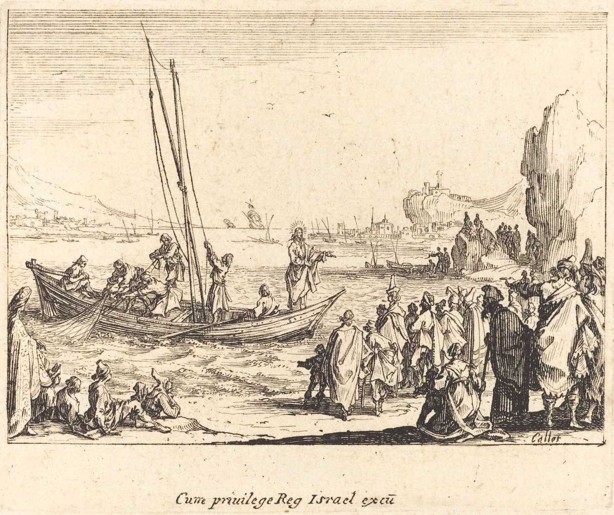 Pescatore di uomini, 1635 da Jacques Callot