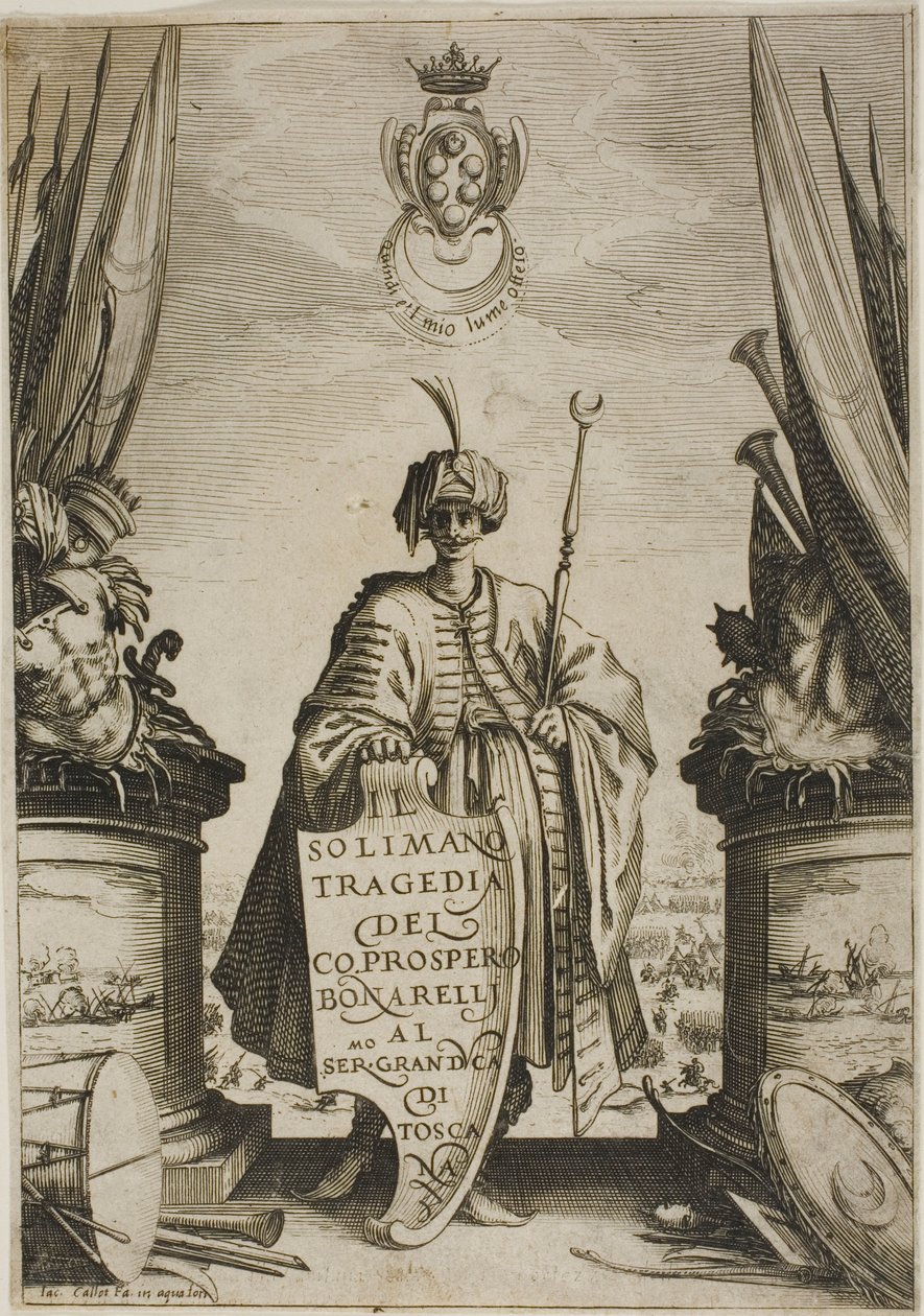 Frontespizio, da Solimano da Jacques Callot