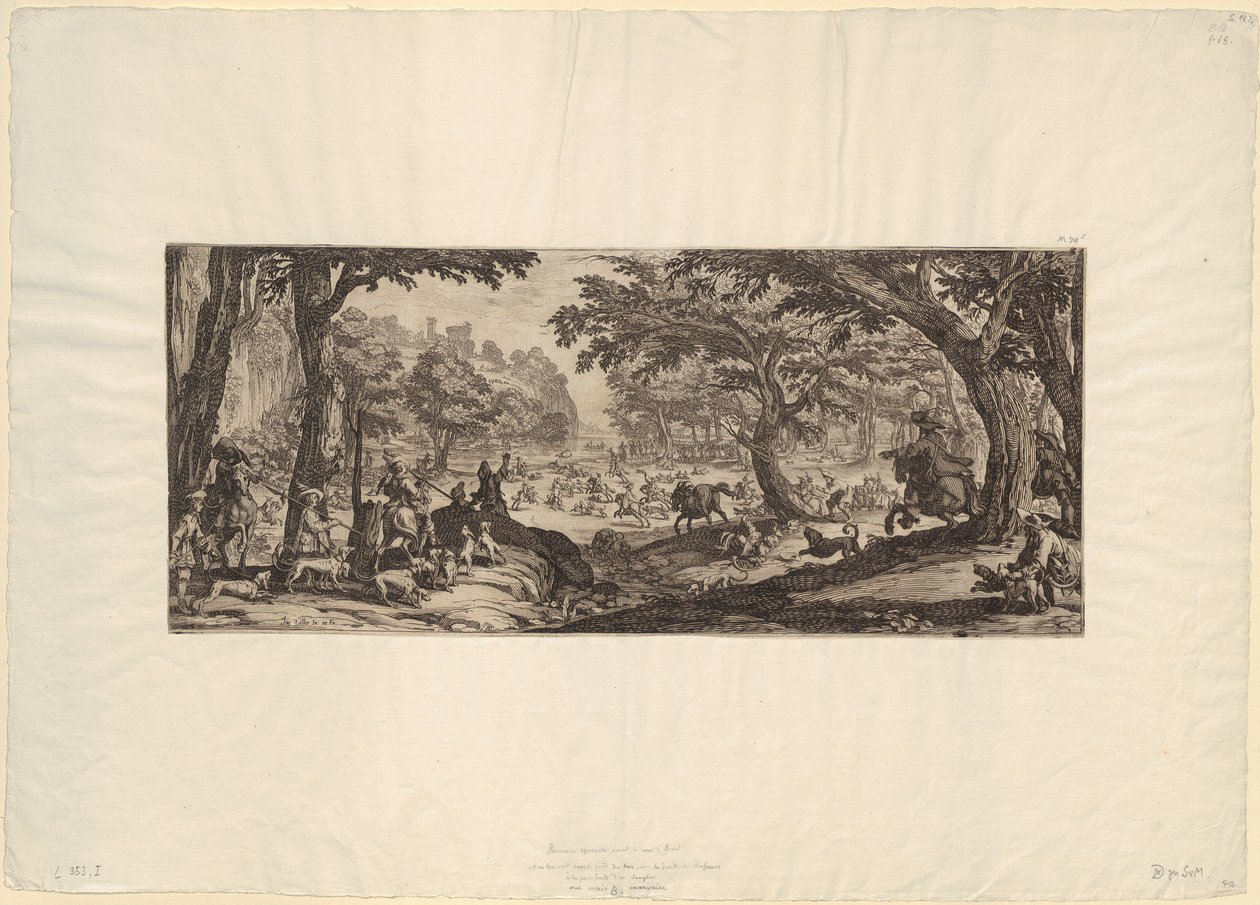 Grande caccia da Jacques Callot