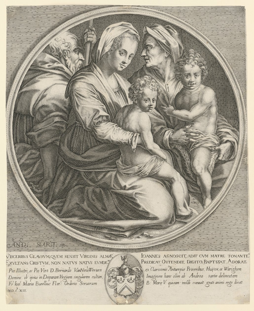 Sacra Famiglia da Jacques Callot