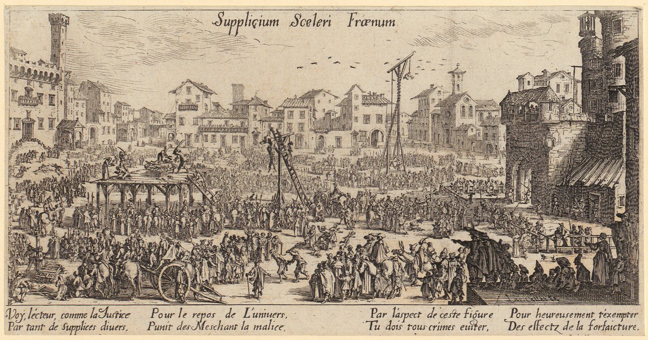 San Mattia, foglio 13 della serie "Gesù, i dodici apostoli e Maria" da Jacques Callot