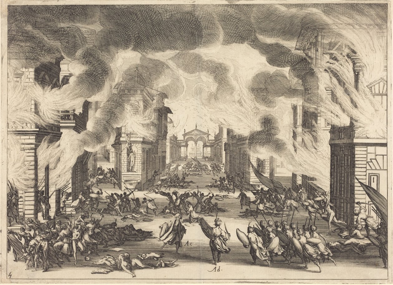 Il Solimano, Atto V da Jacques Callot