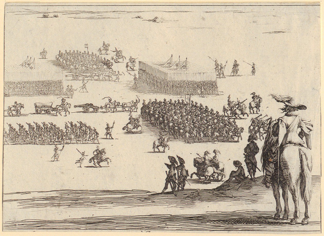 Crocifissione, foglio 11 della serie "La piccola Passione" da Jacques Callot