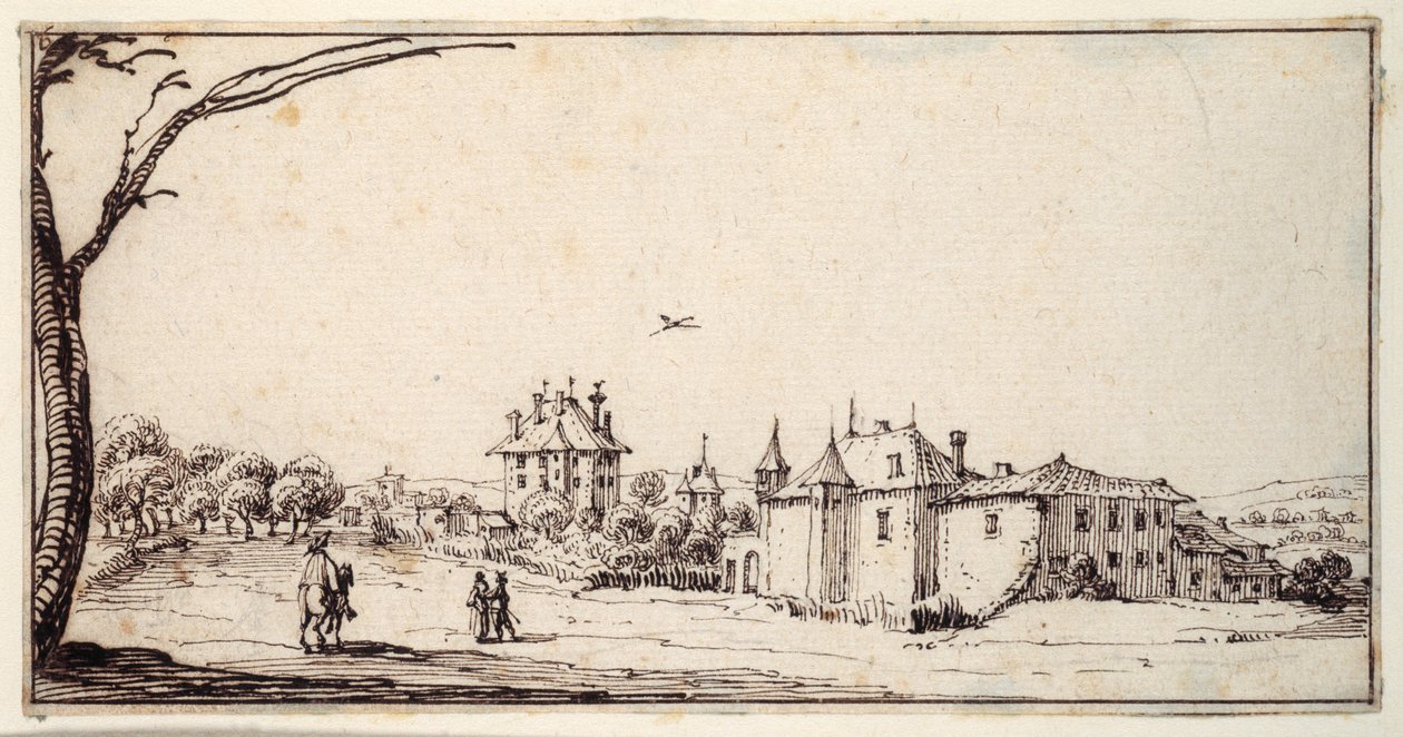 La Vieille et la Neuve Malgrange da Jacques Callot