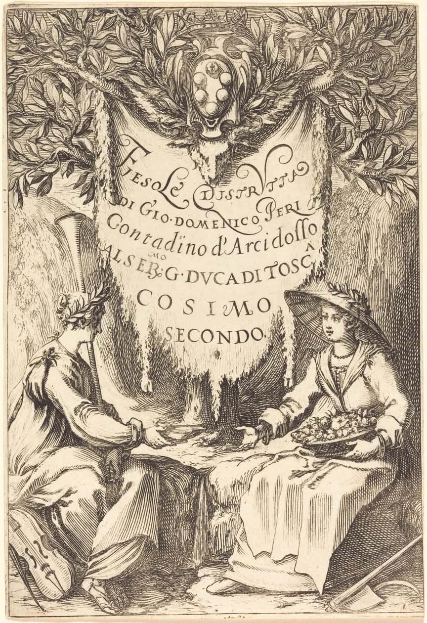 La bella giardiniera da Jacques Callot