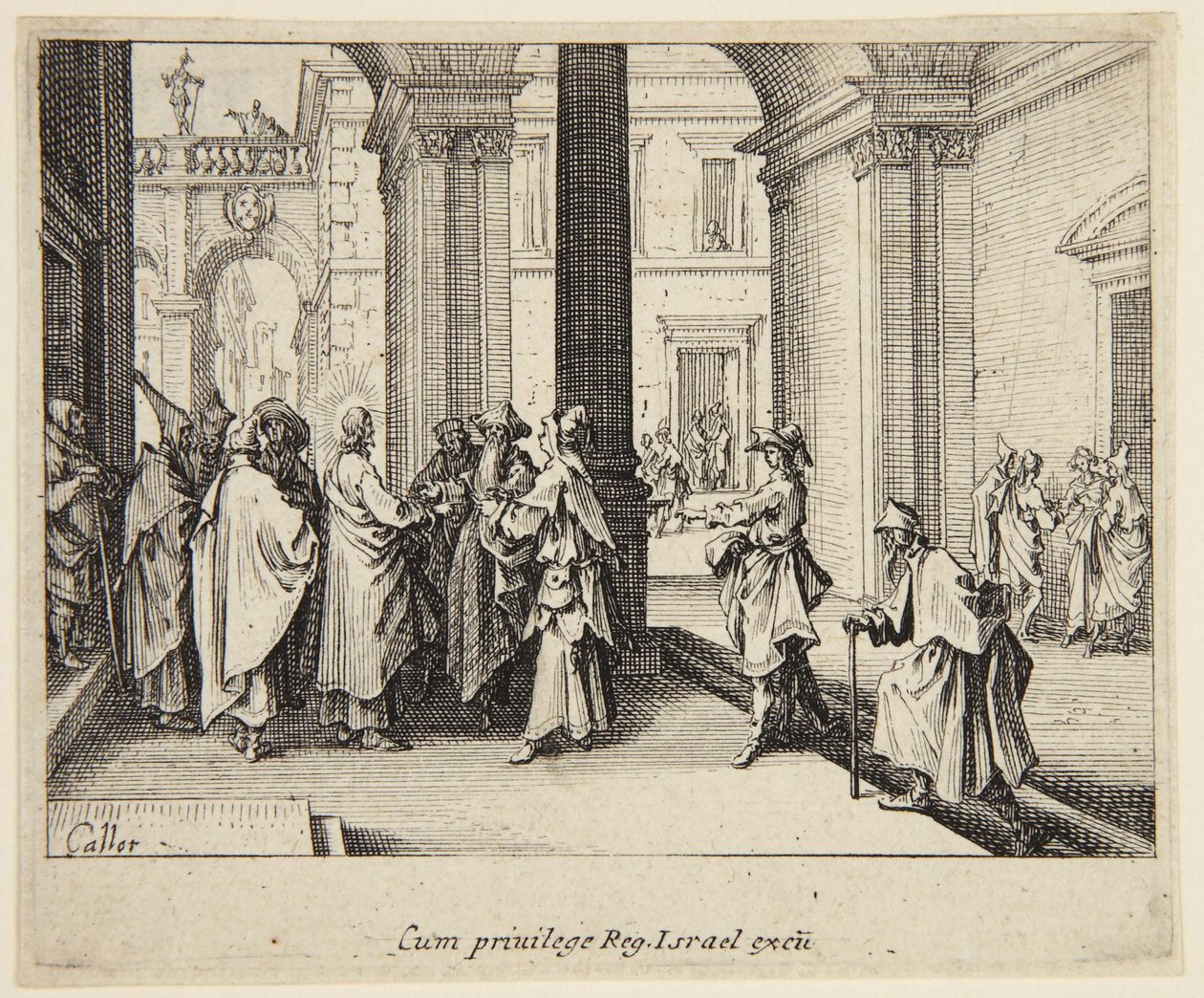 Il denaro di Cesare da Jacques Callot