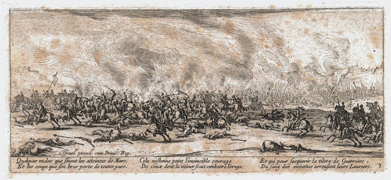 Le miserie e le disgrazie della guerra ... (incisione) da Jacques Callot