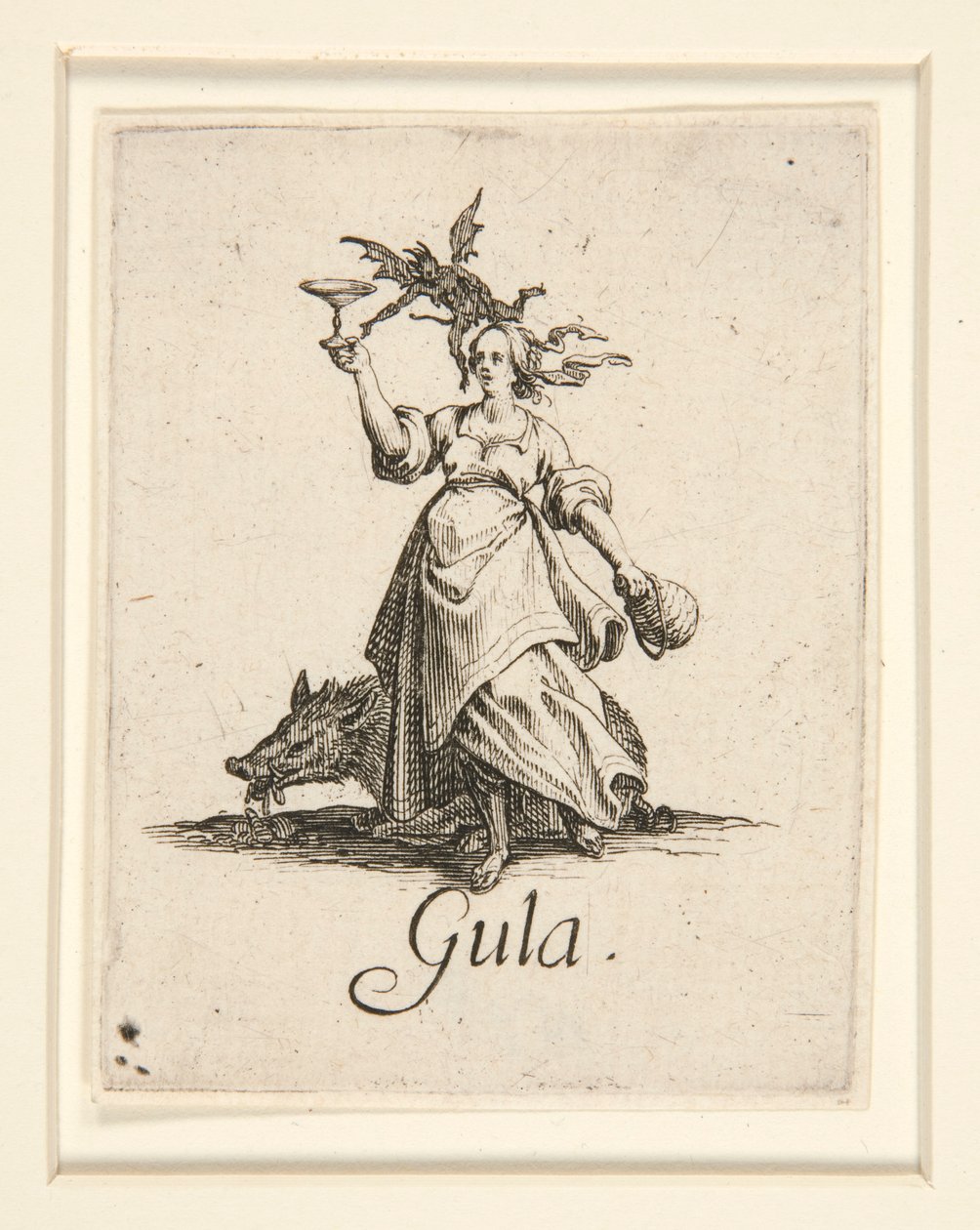 I Peccati Capitali: La Gola da Jacques Callot