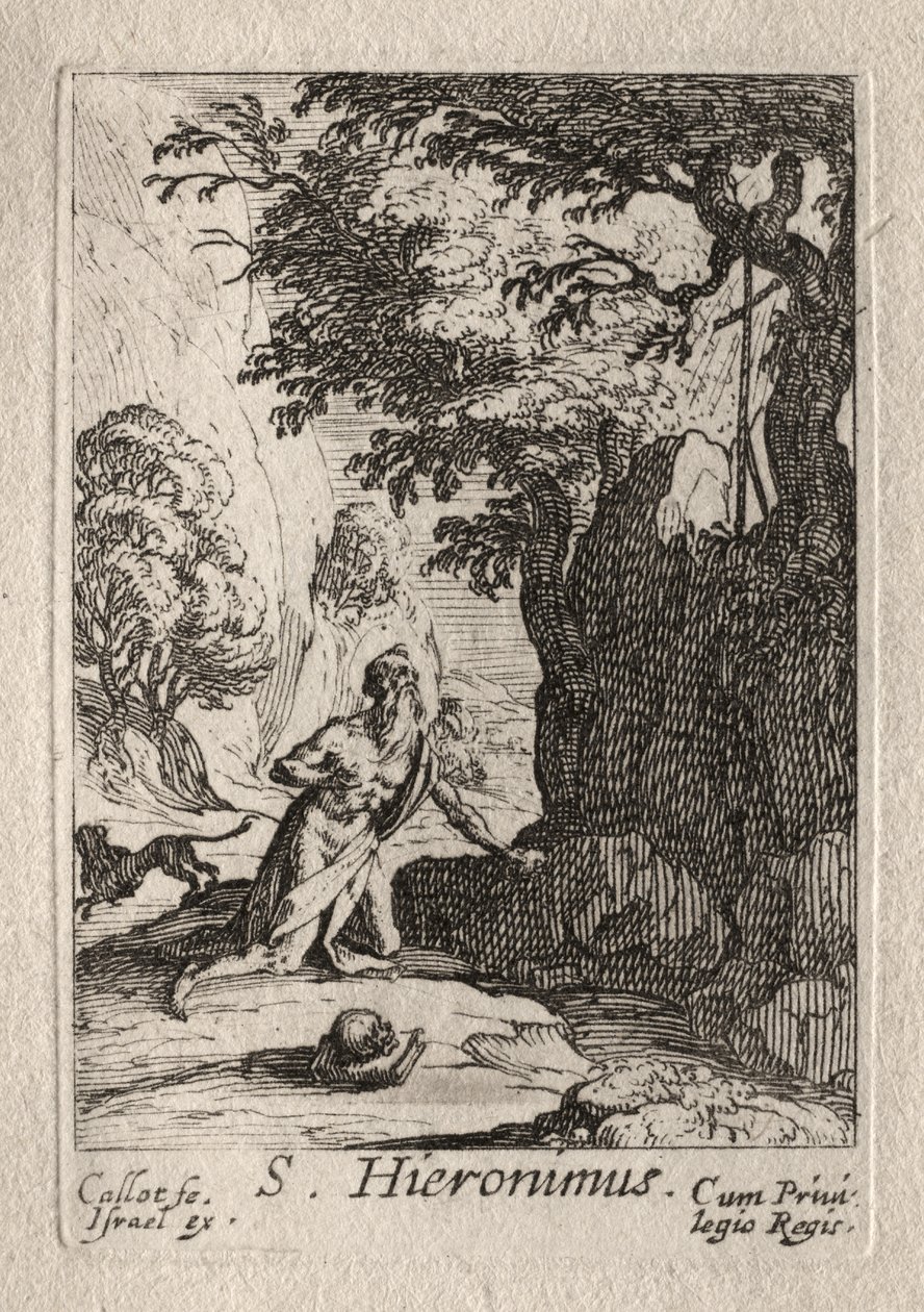 I Penitenti: San Girolamo da Jacques Callot