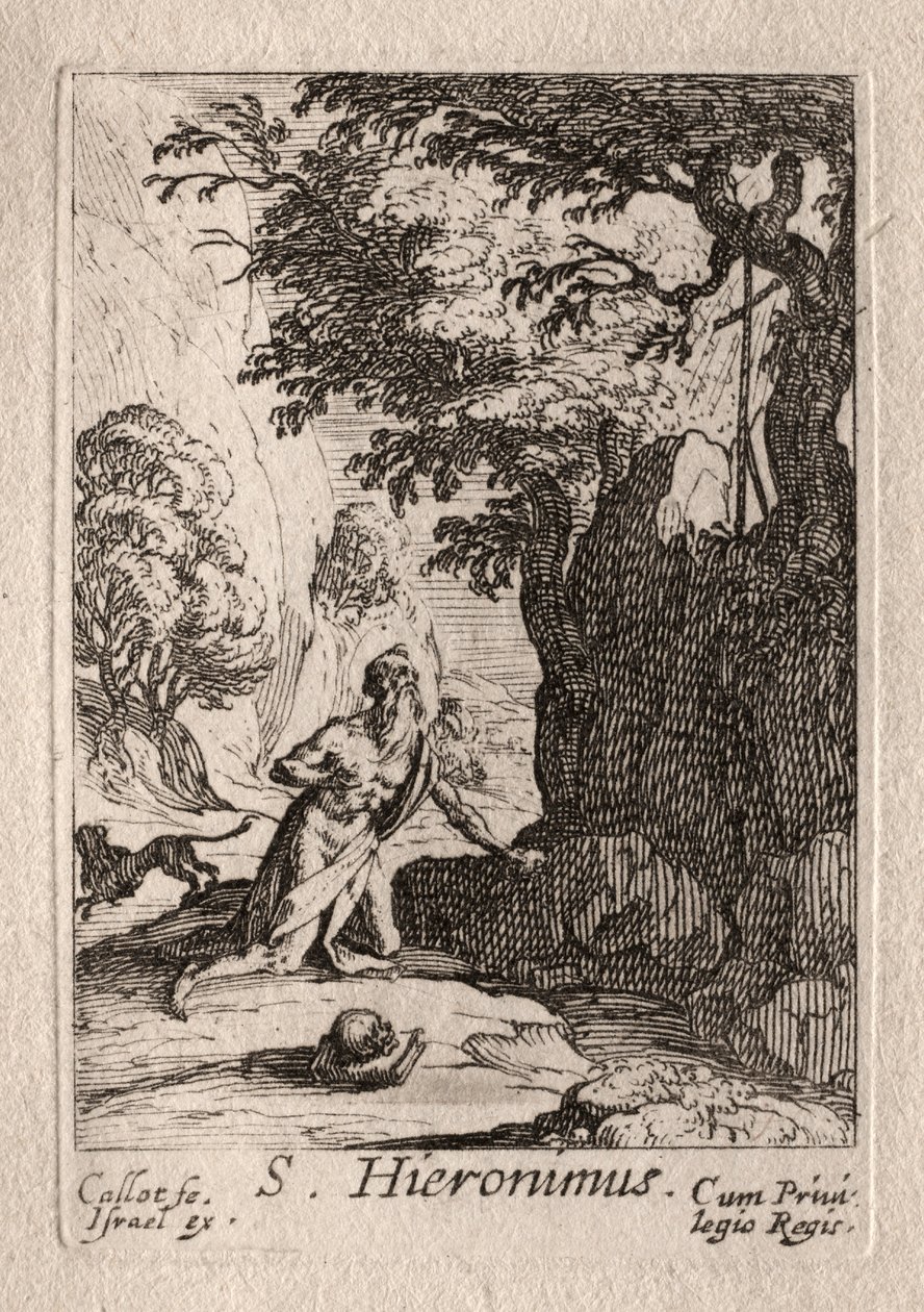 I Penitenti: San Girolamo da Jacques Callot