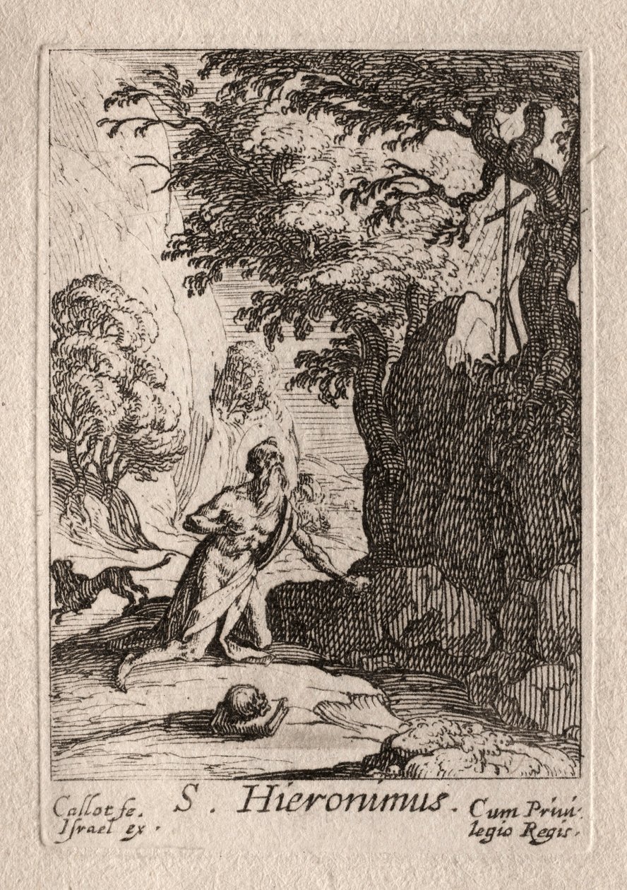 I penitenti: San Girolamo da Jacques Callot