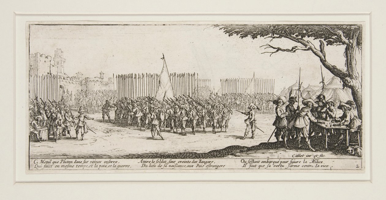 Le grandi miserie della guerra: No. 2 - L da Jacques Callot
