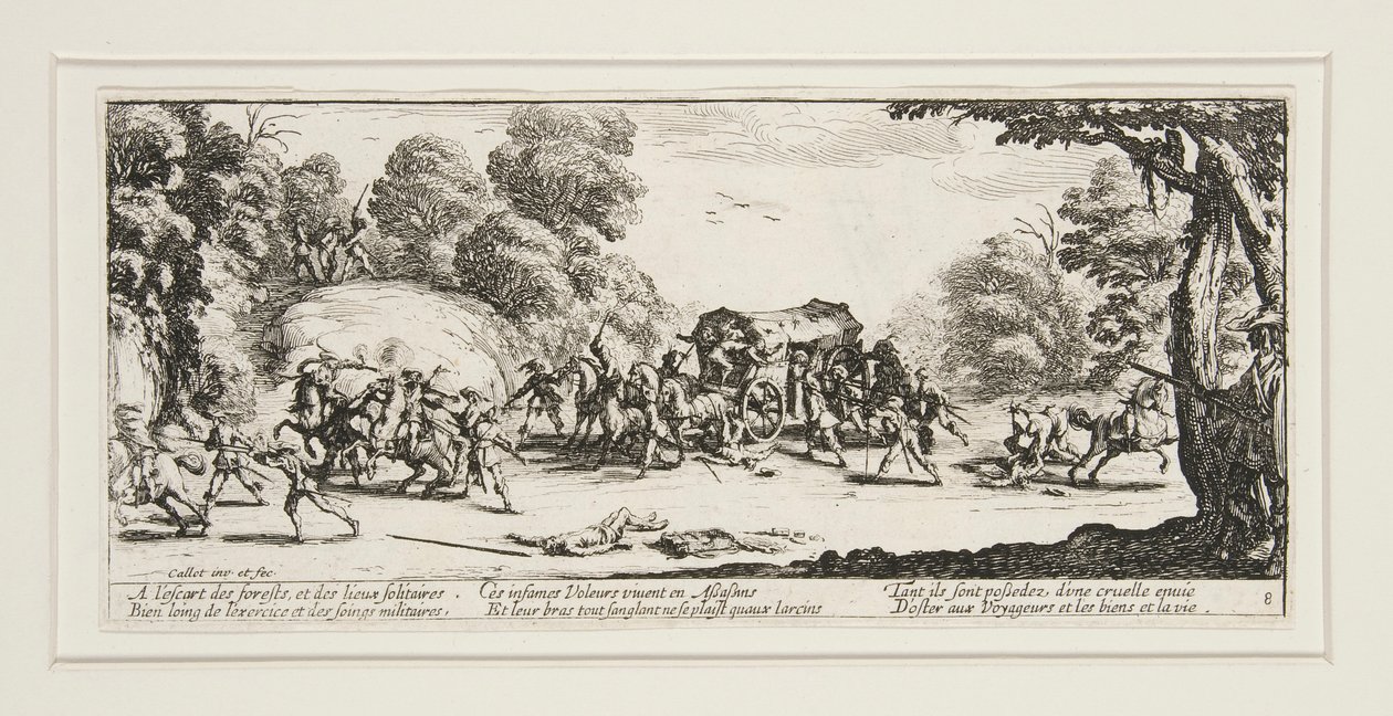 Le grandi miserie della guerra: No. 8 - L da Jacques Callot