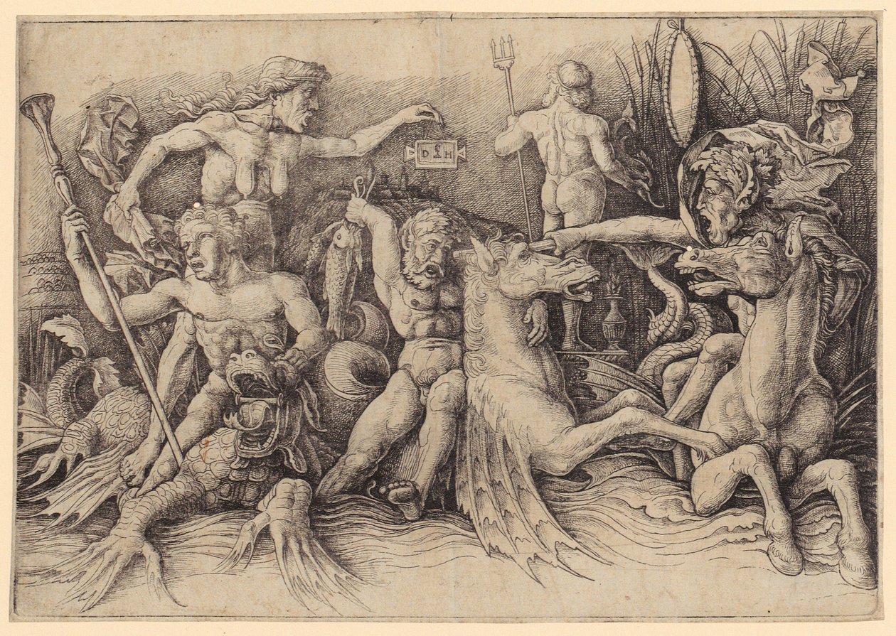 Il martirio di San Barnaba, foglio 15 della serie "I martiri degli apostoli" da Jacques Callot
