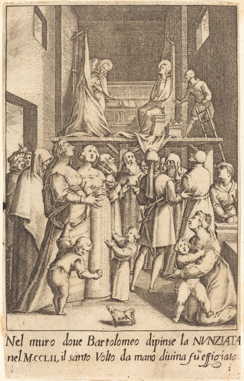 Annunciazione da Jacques Callot